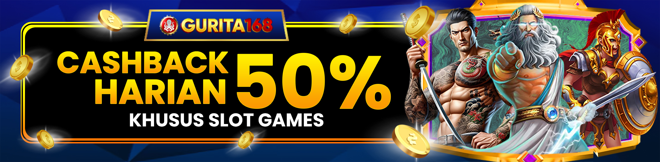 CASHBACK HARIAN 50%